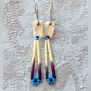Porcupine Quill Earrings